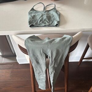 Green spiritual gangster Activewear Set